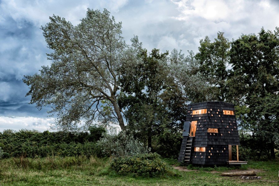 Wooden Shelters and Campsites on the Danish Coast (1)