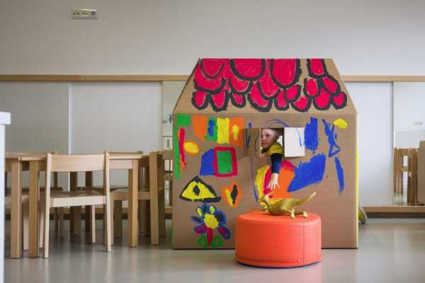 Šmartno Timeshare Kindergarten – Spaces Combined into one Learning Landscape