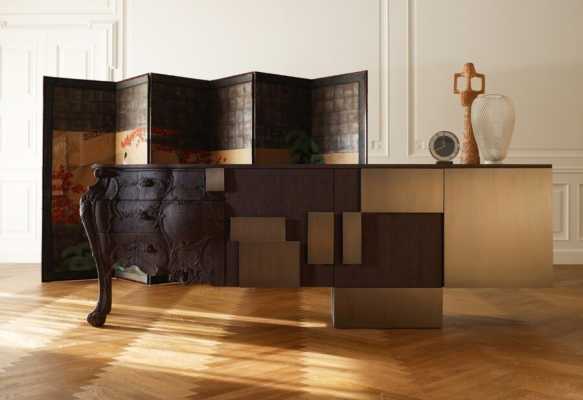 Evolution Sideboard Made by Combining Old and Modern Woodcraft