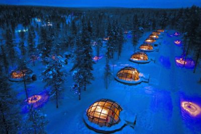 Kakslauttanen Arctic Resort in Finnish Lapland