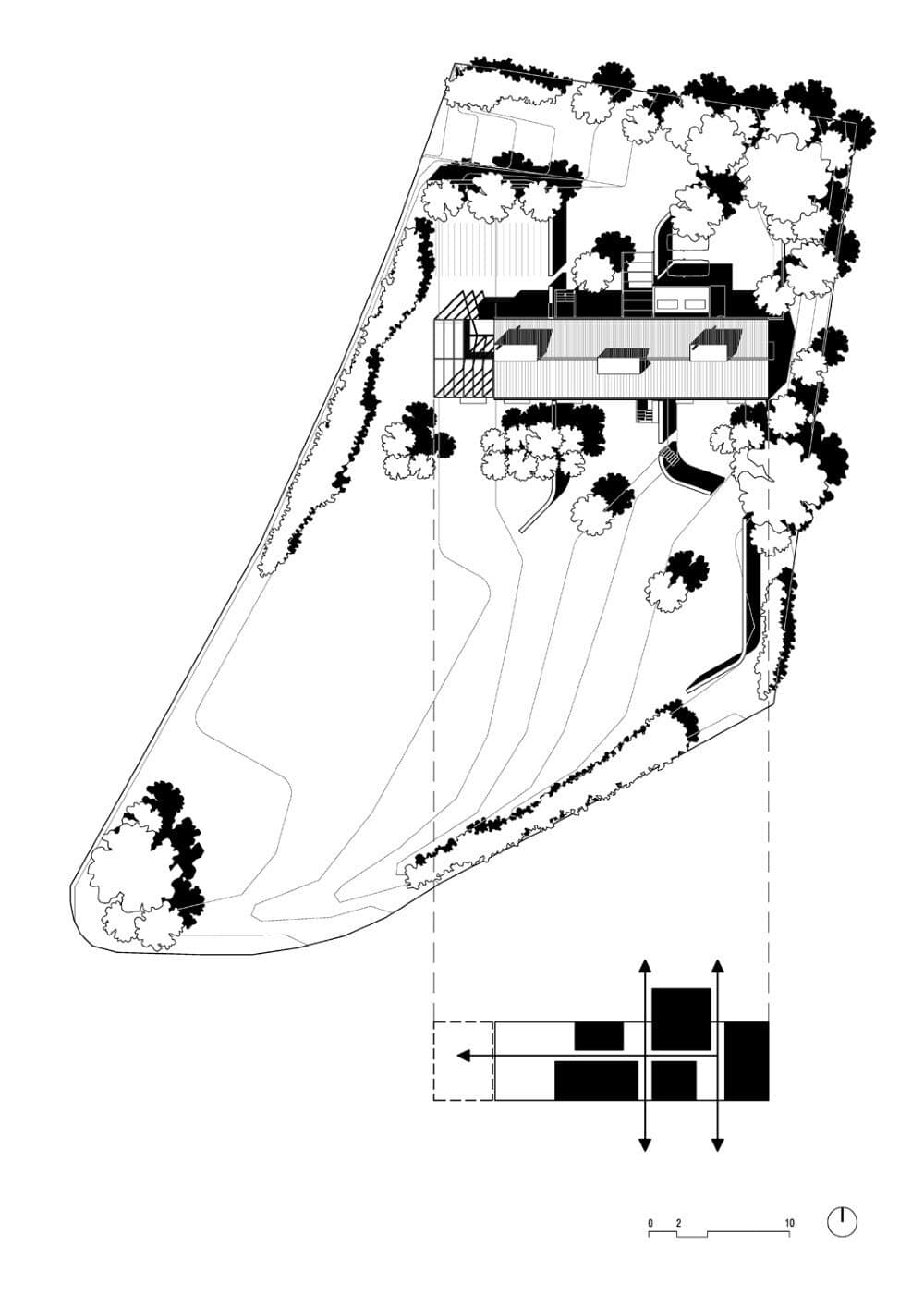 MMMMMS House Provides a Straight Relationship with the Surrounding Landscape (17)