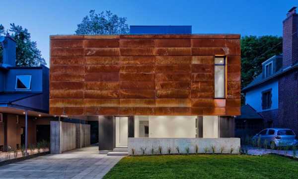 Heathdale Residence – Smart Home Encased in Cor-Ten Steel Panels