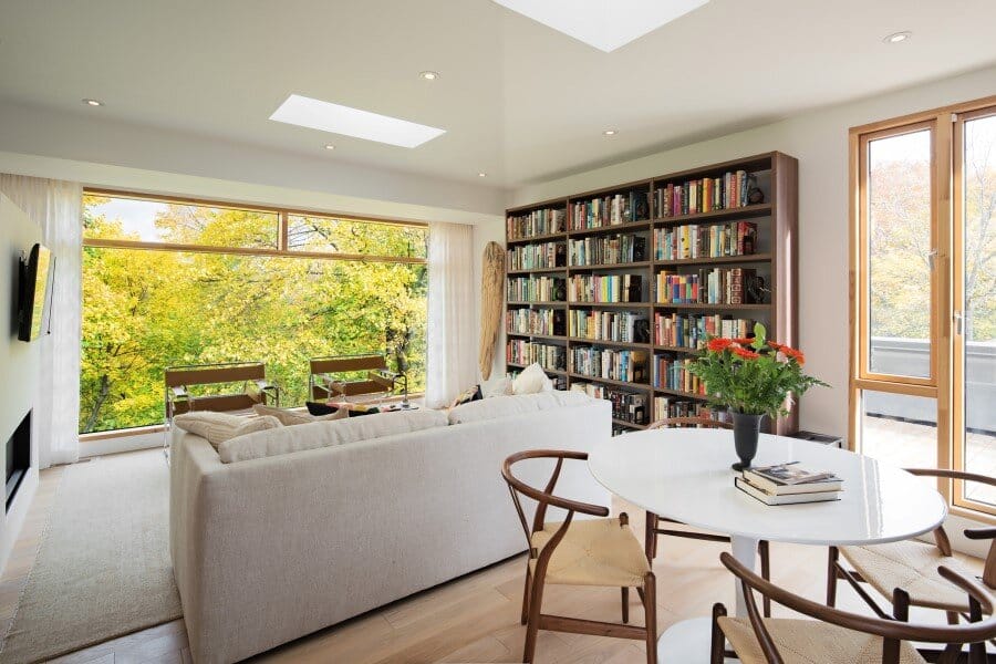 Heathdale Residence - smart home encased in Cor-Ten steel panels (19)