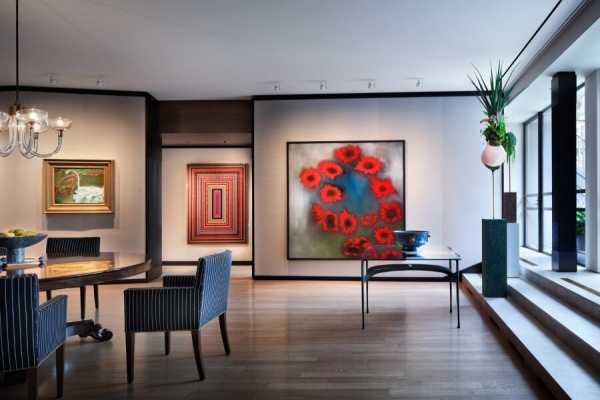 New York Penthouse Loft Displays a Beautiful Collection of Art