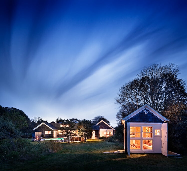 Sagaponack House - Created by Connecting Three 19th Century Barns (2)