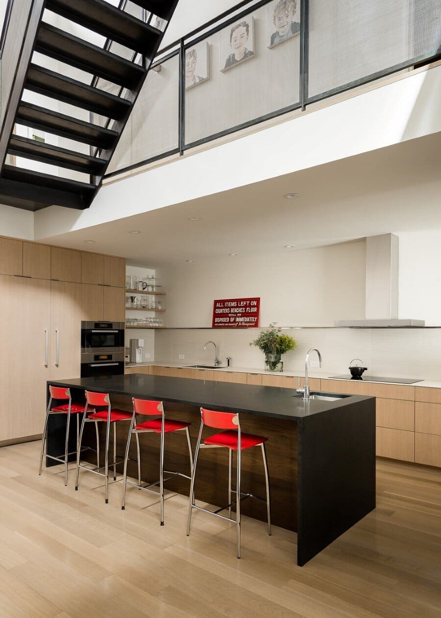 Unconventional Three-Story Atrium House in San Francisco (6)