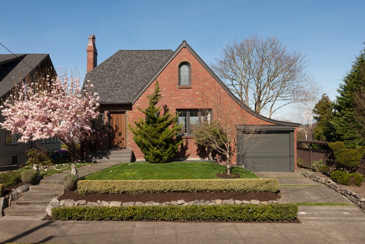 Janus Residence 1930 Brick Tudor Transformed in a House with Two Faces (6)