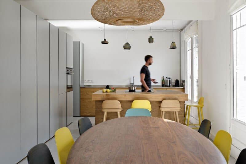 Maisonette Apartment by Ulli Heckmann and Eitan Hammer Paris (1)