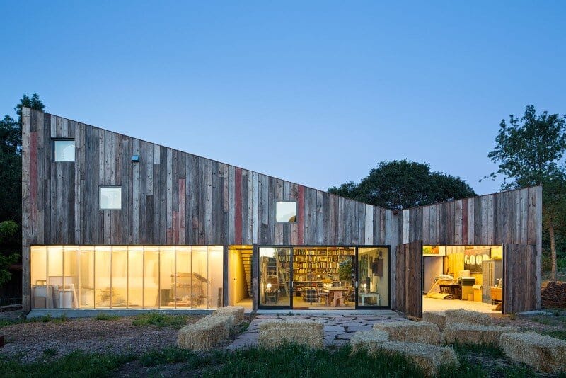 Meier Road Barn Architect: SFOSL Location: Sebastapol, California