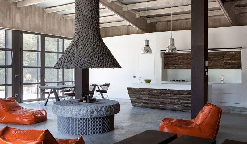 Art Hangar Modern Loft Built in the Middle of Tuscan Countryside (3)