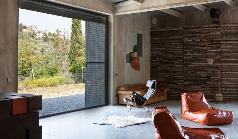 Art Hangar Modern Loft Built in the Middle of Tuscan Countryside (5)