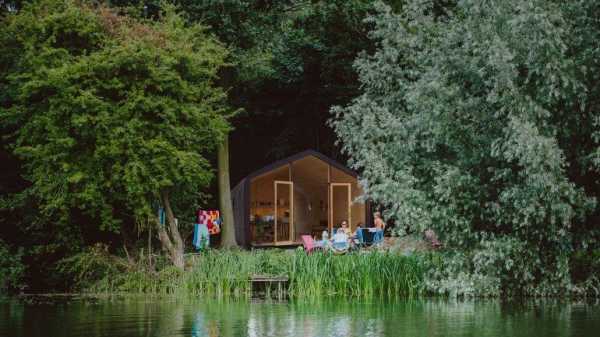 Wikkelhouse is a Sustainable Little House, Made Out of Cardboard