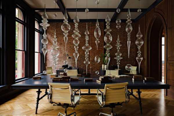 Gothic Office in an 1870s Historic Gothic Revival Building