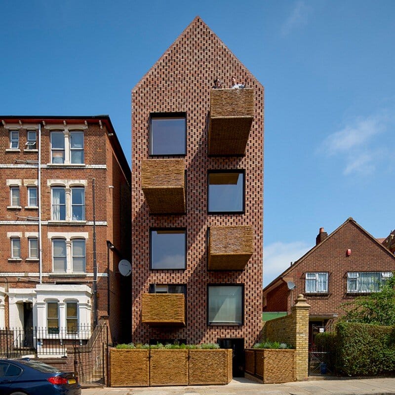 Barretts Grove Apartment Building in London, Groupwork and Amin Taha