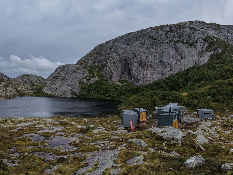 Modern Weatherproof Lodges on the Rogaland Hiking Trail 1