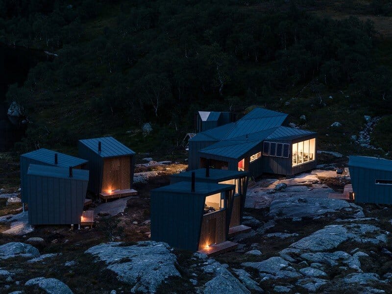 Mountain Weatherproof Lodges on the Rogaland Hiking Trail 17