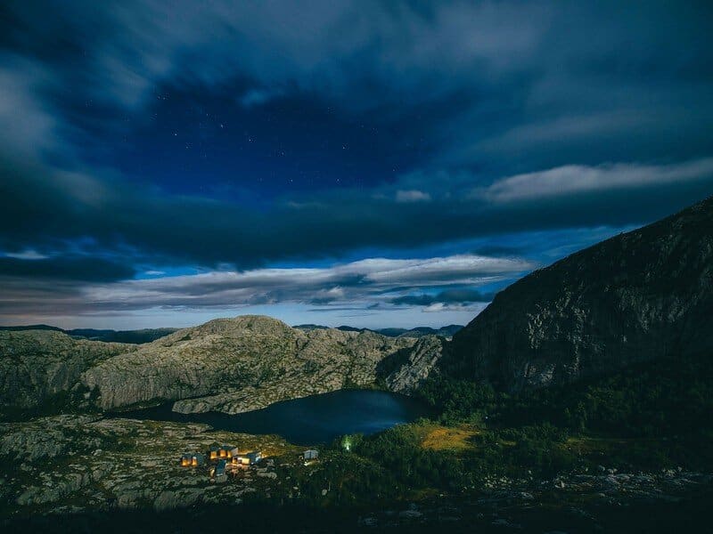 Mountain Weatherproof Lodges on the Rogaland Hiking Trail 21