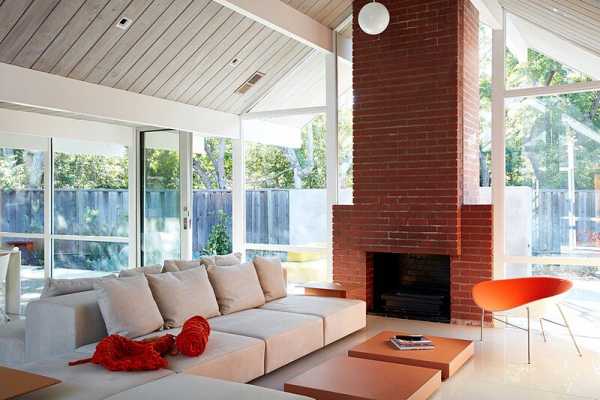 Mountain View Double Gable Eichler Remodel 6