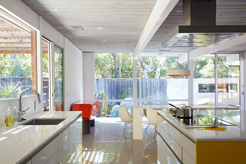 kitchen, classic mid-century home