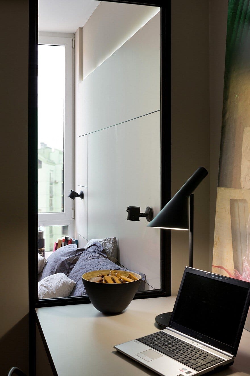 40 sqm Apartment Takes Advantage Of Color And Chic Accent Features 15