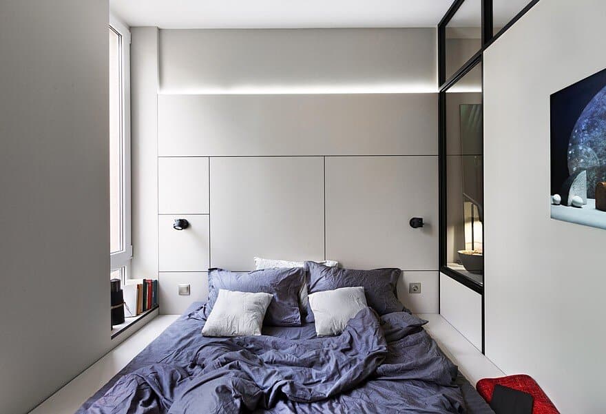 40 sqm Apartment Takes Advantage Of Color And Chic Accent Features 13