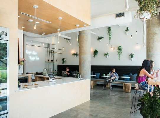 Commercial Interior Finish-Out in Austin / Juice Society by MF Architecture