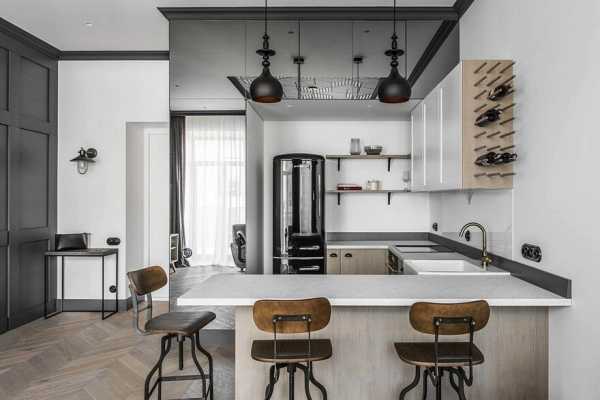 Vilnius Old Town Apartment with a Mix of Modern, Vintage and Industrial Style 1