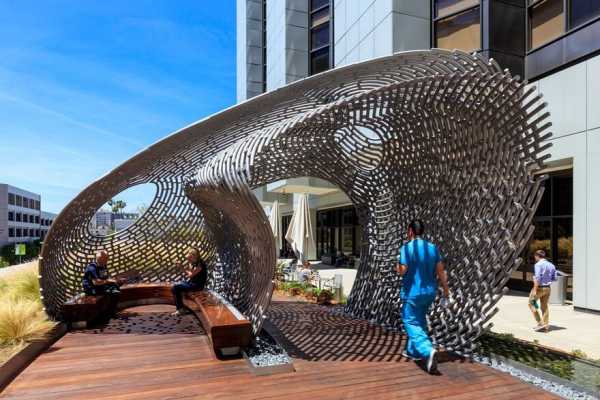 Cedars Sinai Plaza Healing Gardens by AHBE Landscape Architects 6