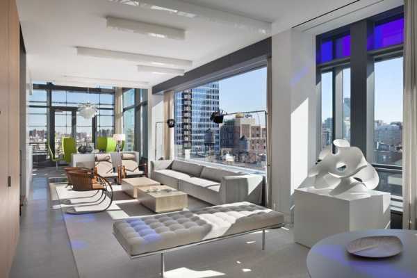 Soho Penthouse Duplex in Jean Nouvel’s iconic 40 Mercer Street Building