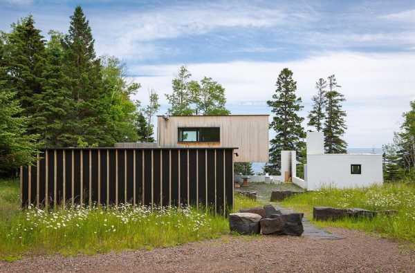 Lake Superior Retreat on Minnesota's North Shore by Salmela Architect