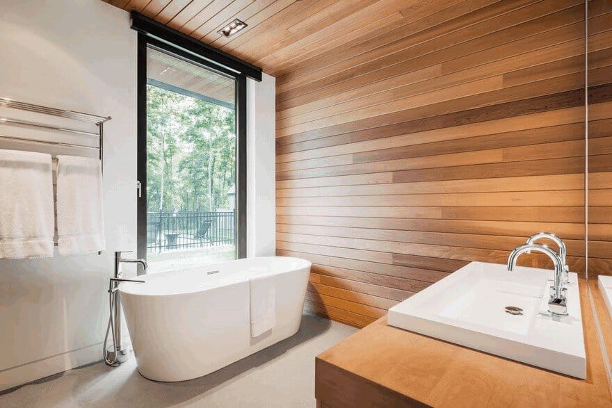 bathroom, Thellend Fortin Architects