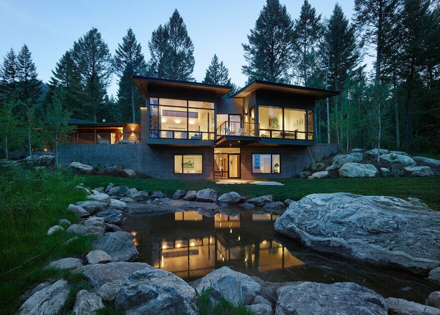 Fish Creek Compound in Western Wyoming / Carney Logan Burke Architects 1