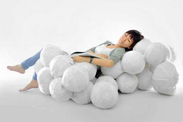 Indoor Leisure Chair Inspired By Clouds