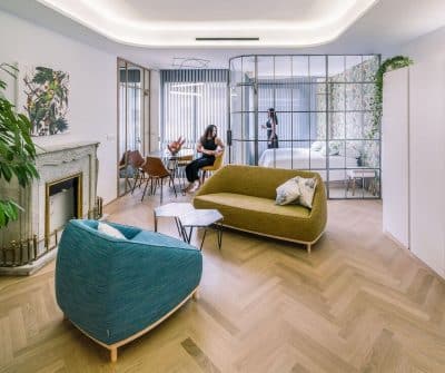 Dividing a Large Old Flat into Three Luxury Apartments in Madrid