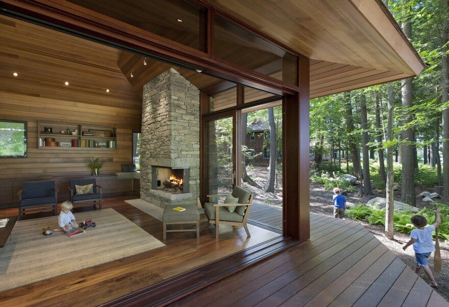 Lakeside Camping in New Hampshire Designed For Three Generations 3