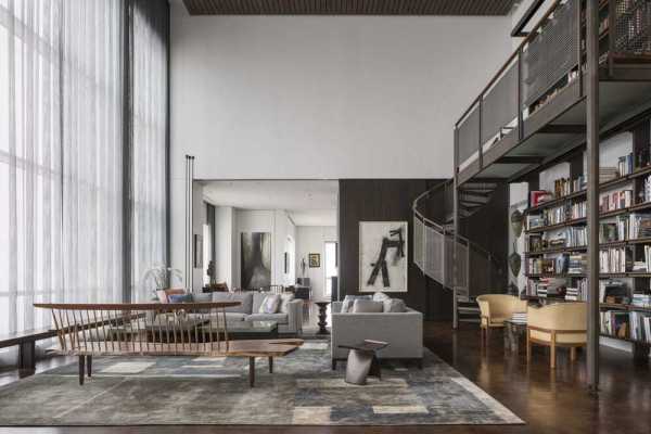 Residence for Two Collectors Chicago-based Wheeler Kearns Architects