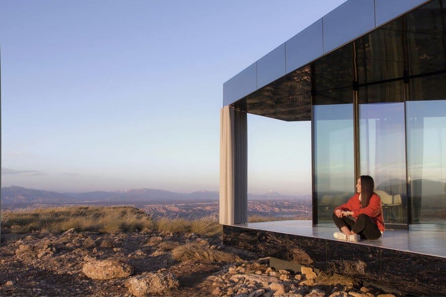 Small Glass Cabin in Gorafe Desert, Spain by OFIS Arhitekti 2