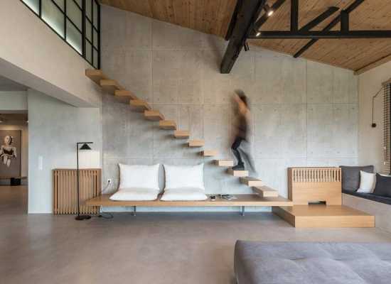 Contemporary Rural Apartment by Normless Studio