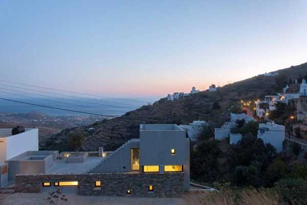 Contemporary Stone Residence in Triantaros Village, Greece / Aristides S. Dallas 12