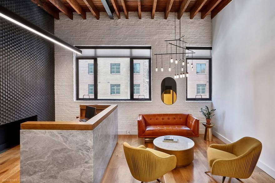 Williamsburg Loft Space Transformed into an Elegant Law Office