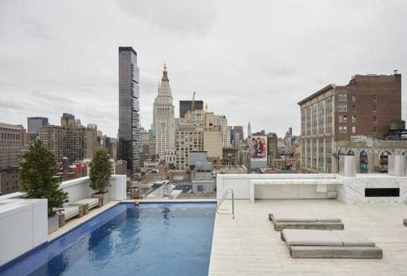 Park Avenue Penthouse and Rooftop in NYC, Soren Rose Studio 12