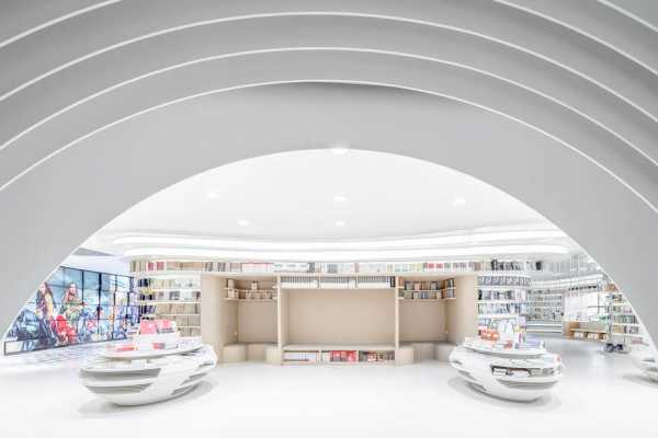 Zhongshu Bookstore Built with 300 Tons of Steel and 30,000 Meters of Light Strips 4