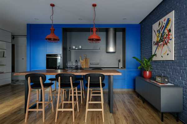 One-Bedroom Stylish Apartment in Kiev Reflects a Bold Personality