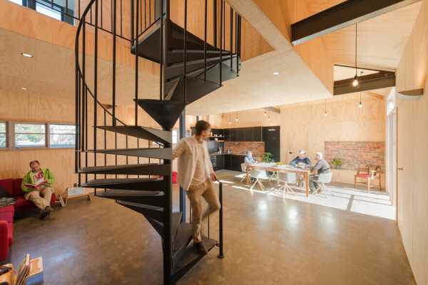 Old Factory Building Converted into a Home for an Artist and Musician