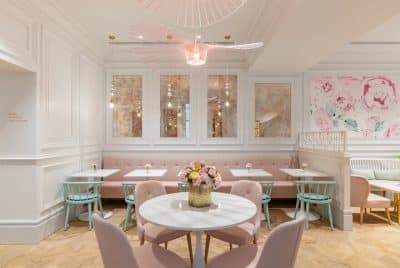 Kinnersley Kent Design Creates Captivating Flagship Parlour Concept for Cake Brand Peggy Porschen
