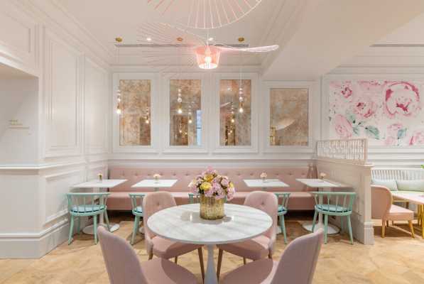 Kinnersley Kent Design Creates Captivating Flagship Parlour Concept for Cake Brand Peggy Porschen