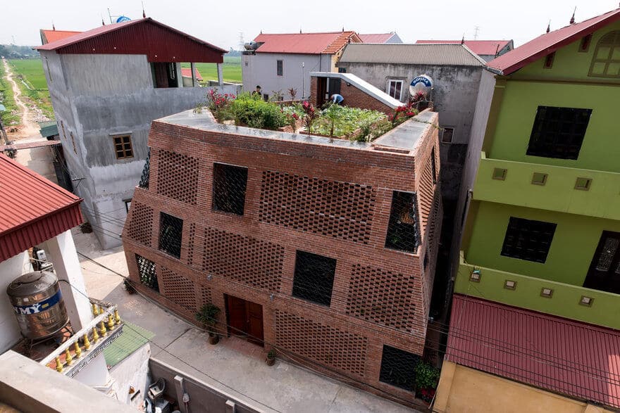 Brick Cave House by Vietnamese Studio H&P Architects