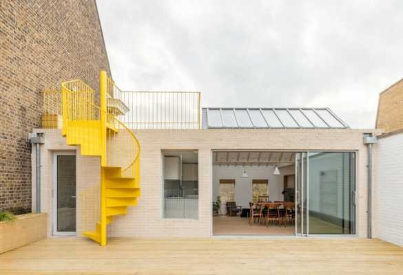 Top Floor Apartment in London Rebuilt by Vine Architecture Studio