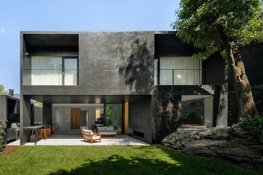 Lluvia House in Mexico City / Pérez Palacios Arquitectos Asociados