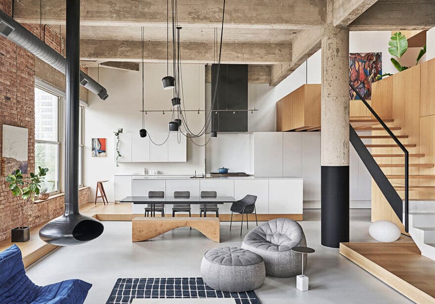 Michigan Loft Inside a Century Old Structure / Vladimir Radutny Architects